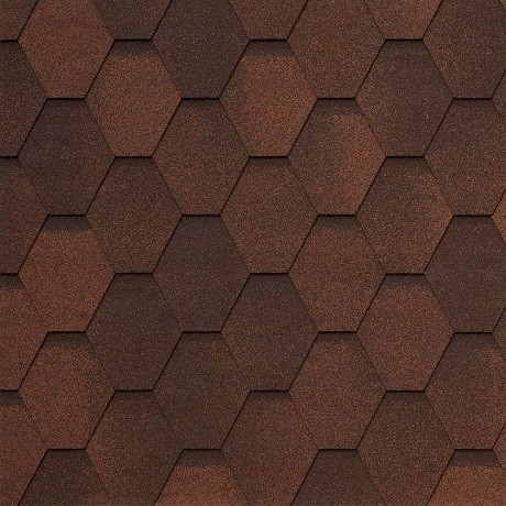 Гибкая черепица Tegola GARDA pelle 227 купить в Пустошке