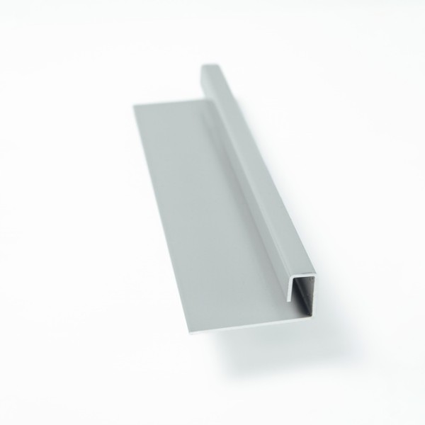 Профиль J завершающий алюминиевый (матовый) 3м купить в Пустошке